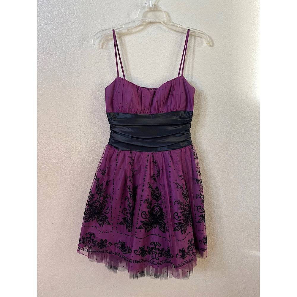 Purple Cocktail Dress